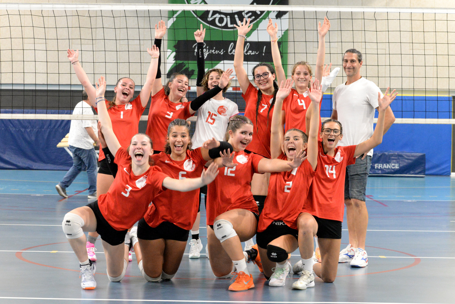 Nos M13 et M18 passent le 1er tour de la Coupe de France !