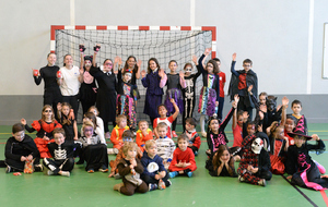 L'école de volley aux couleurs d'Halloween !