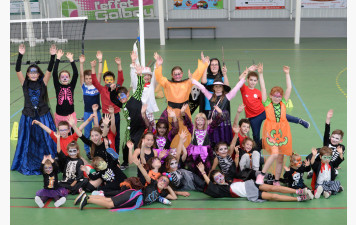 L'Ecole de Volley aux couleurs d'Halloween !